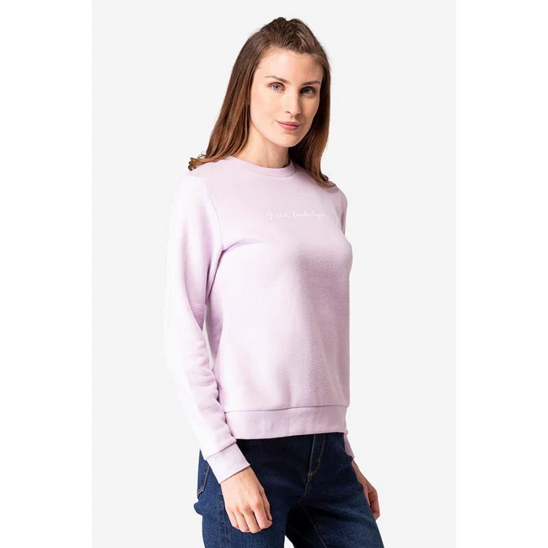Women's Lilac Sweatshirt - Image 3