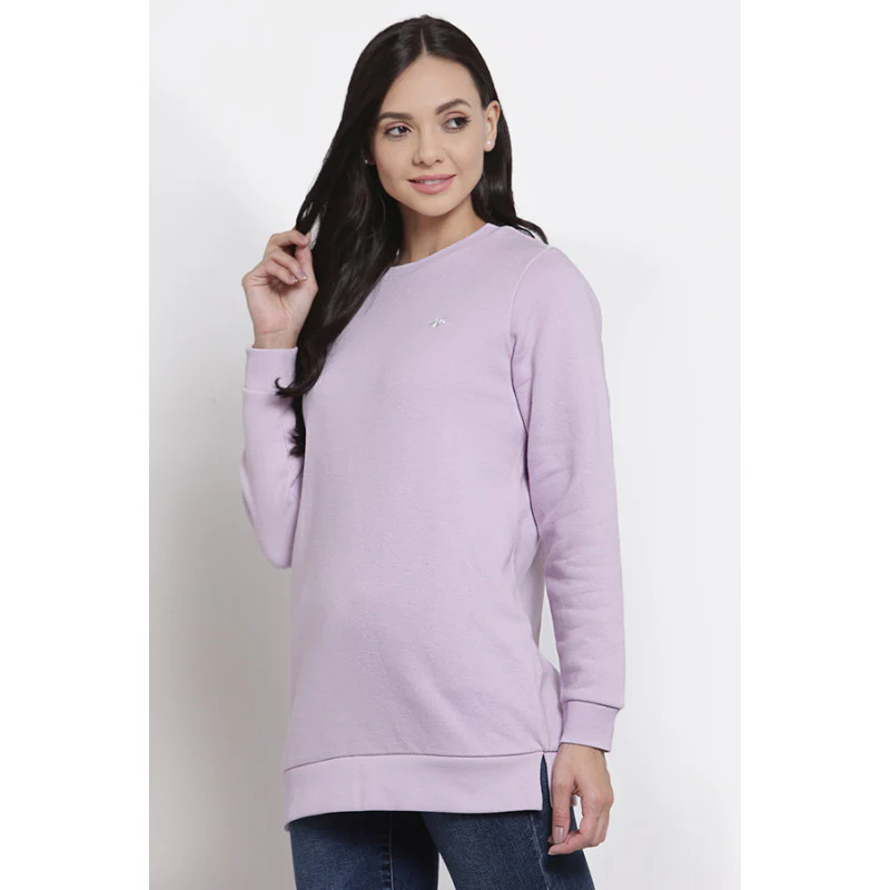 Women's Lilac Sweatshirt - Image 2