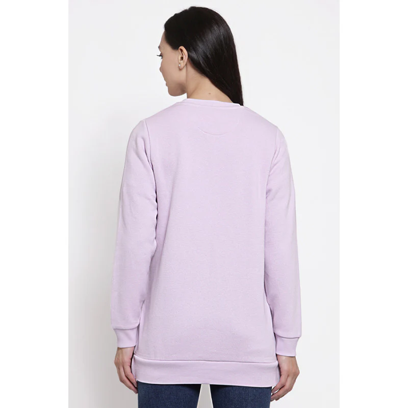 Women's Lilac Sweatshirt - Image 3