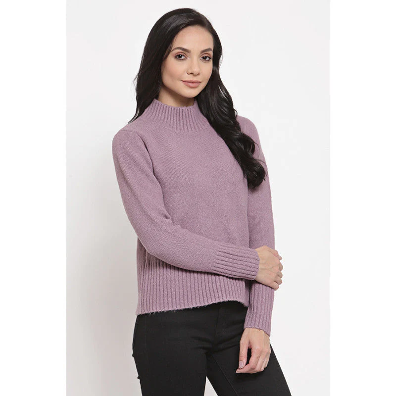 Women's Mauve Sweater - Image 3