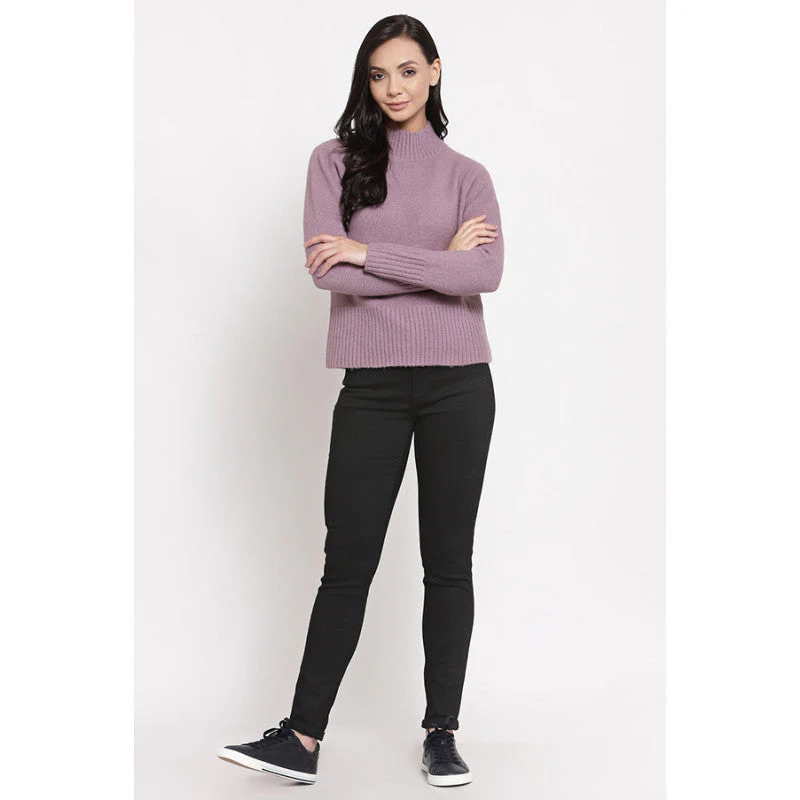 Women's Mauve Sweater - Image 4