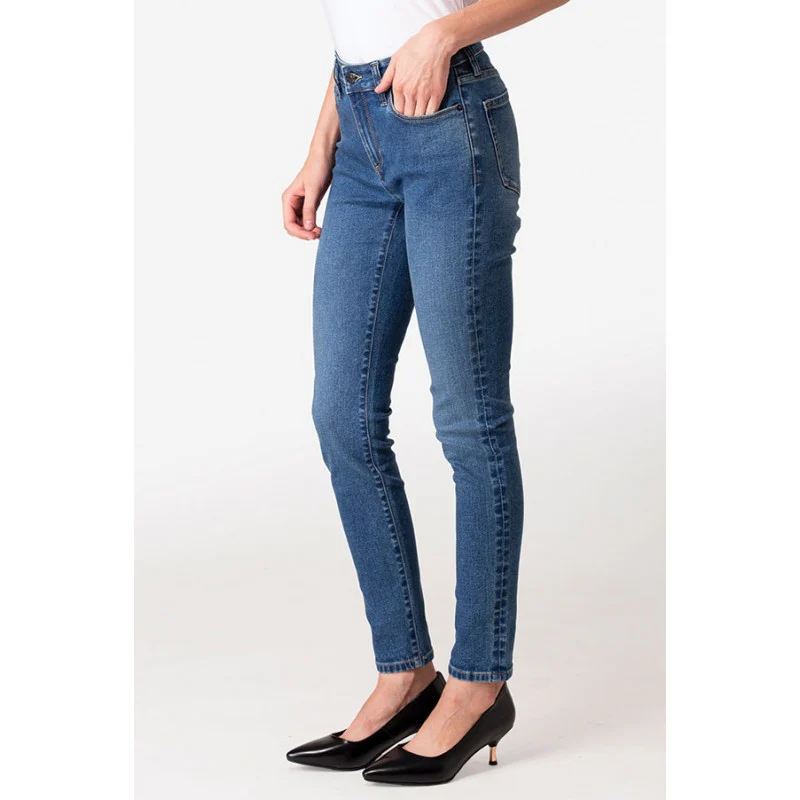 Women's Medium Blue Denim Jeans - Image 2