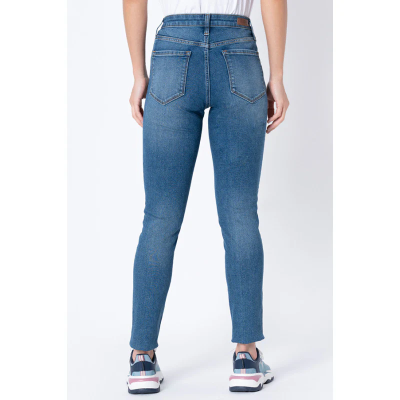 Women's Medium Blue  Skinny Jeans - Image 3