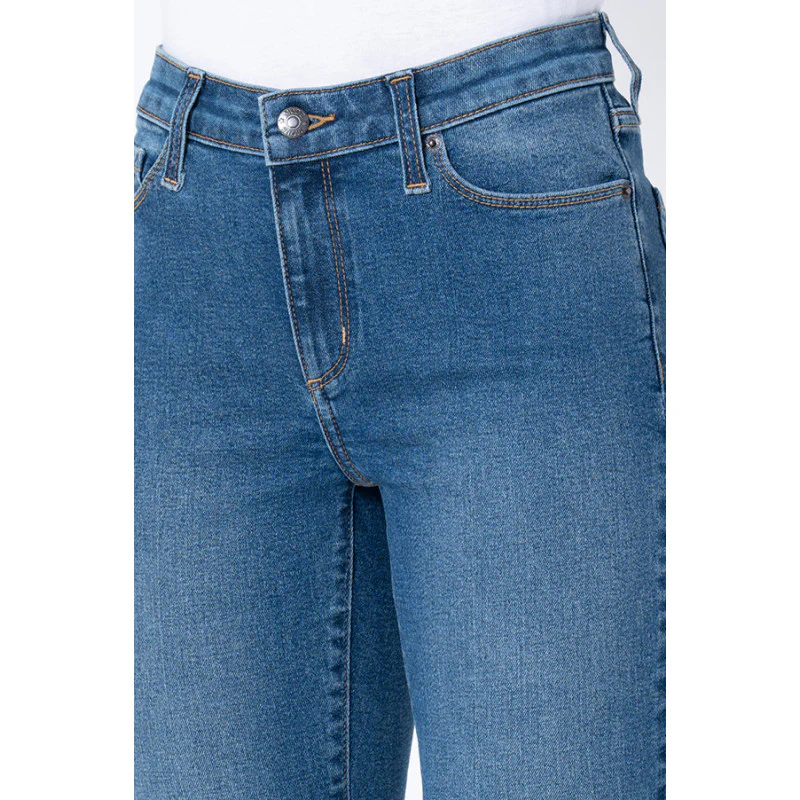 Women's Medium Blue  Skinny Jeans - Image 4