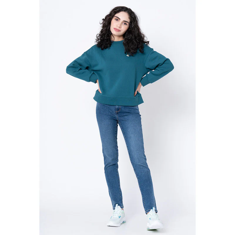 Women's Mid Blue Skinny Jeans - Image 5