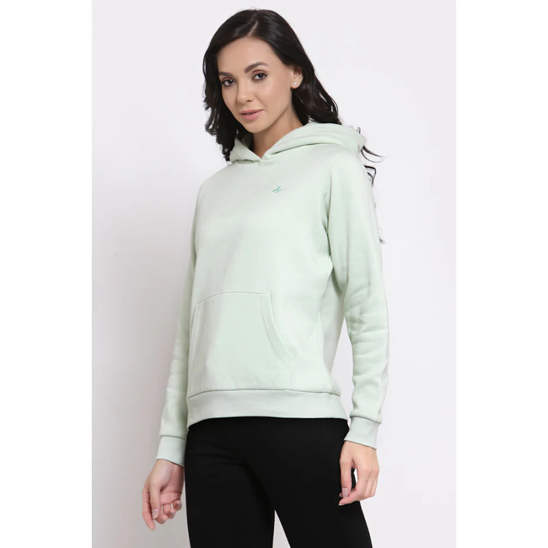 Women's Mint Green Hoodie - Image 3