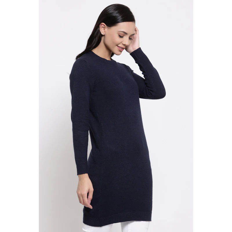 Women's Navy Sweater - Image 3