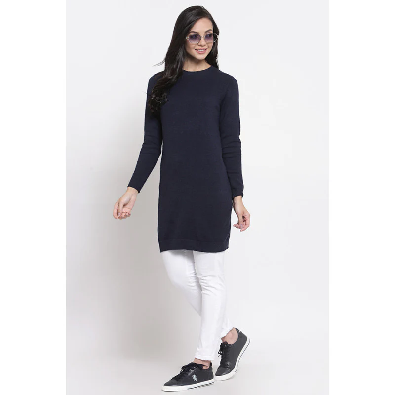 Women's Navy Sweater - Image 4
