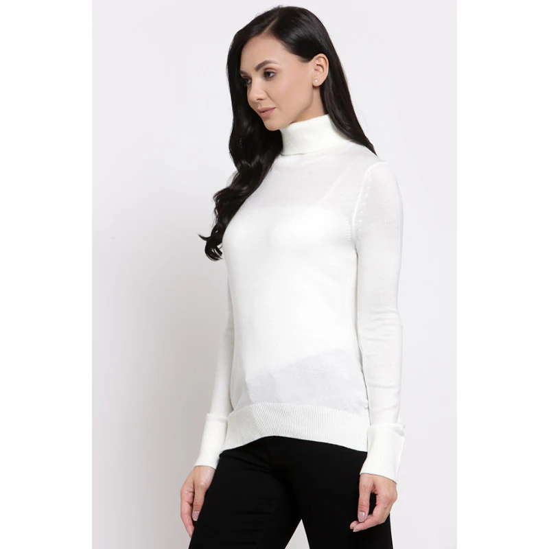 Women's Off White Sweater - Image 3