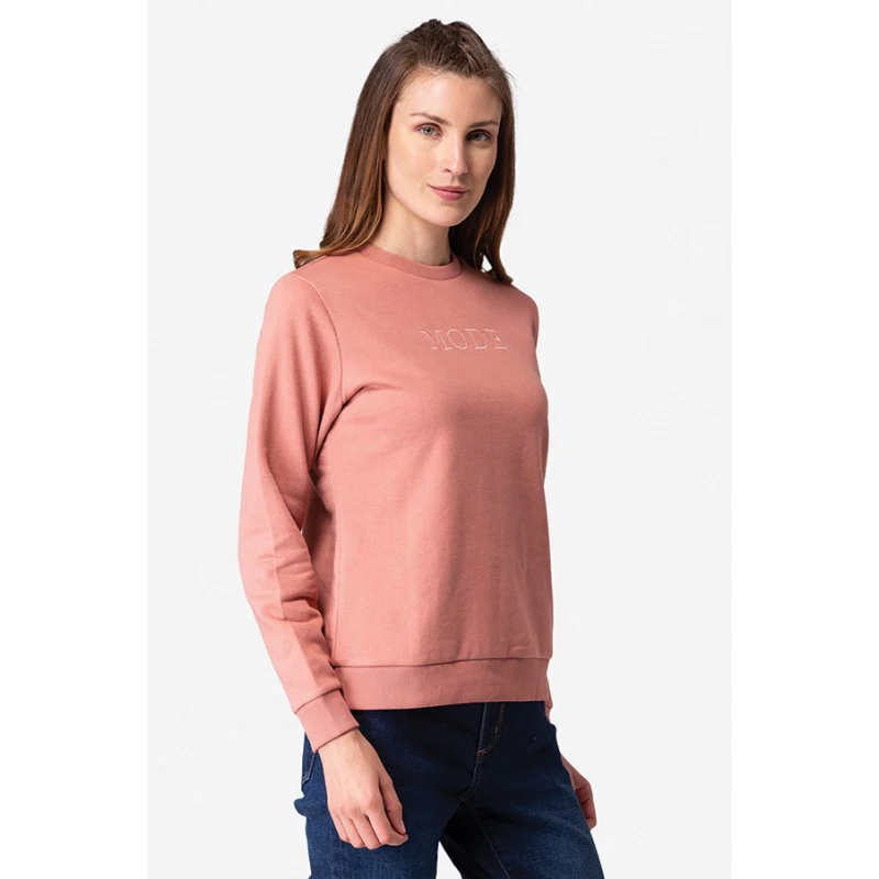 Women's Pale Pink Sweatshirt - Image 3