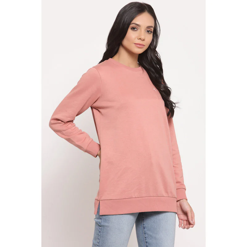 Women's Pale Pink Sweatshirt - Image 3