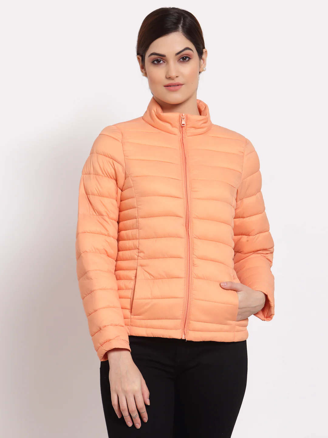 Women's Peach Jacket - Image 2