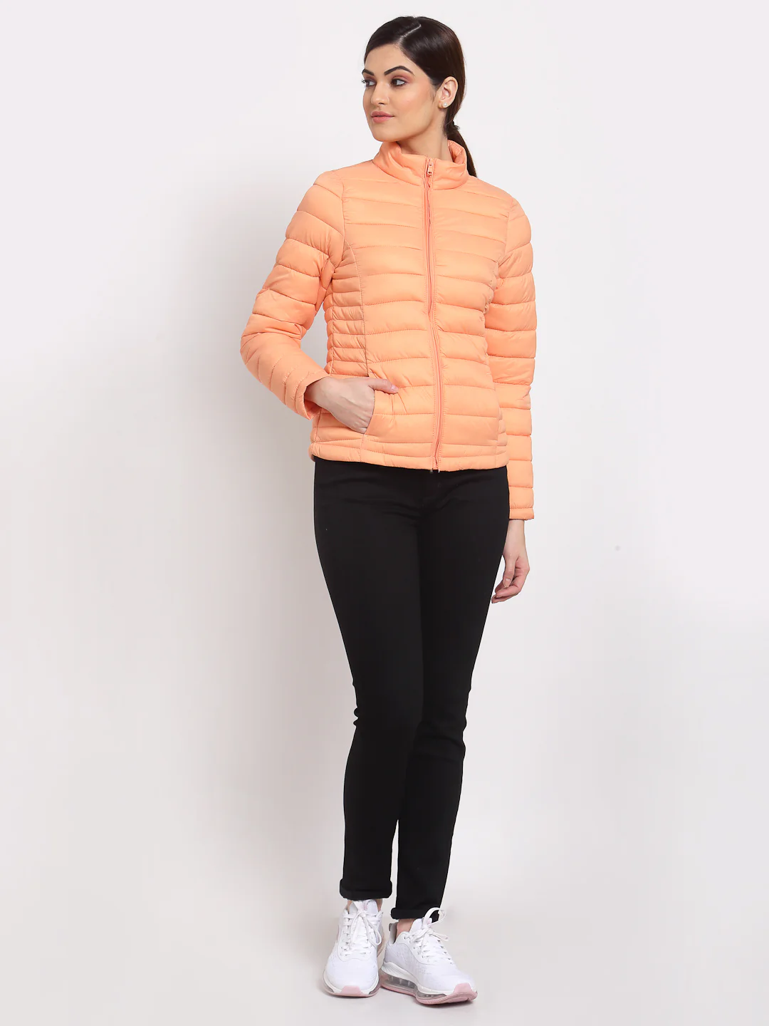 Women's Peach Jacket - Image 5