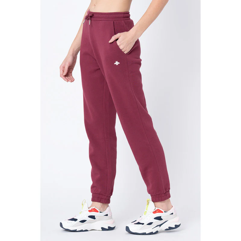Women's Plum Solid Jogger - Image 2