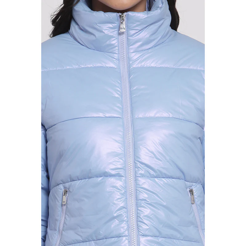 Women's Powder Blue Jacket - Image 5