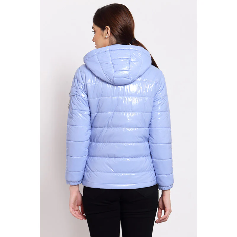 Women's Powder Blue Jacket - Image 4