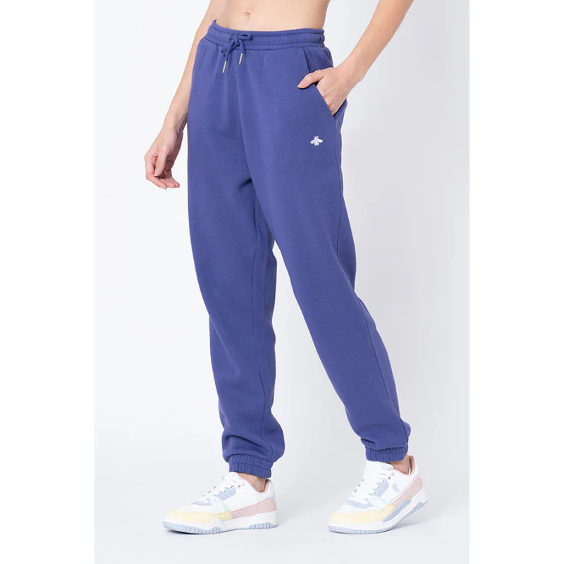 Women's Purple Solid Jogger - Image 2