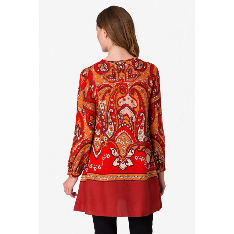 Women's Red Tunic - Image 4