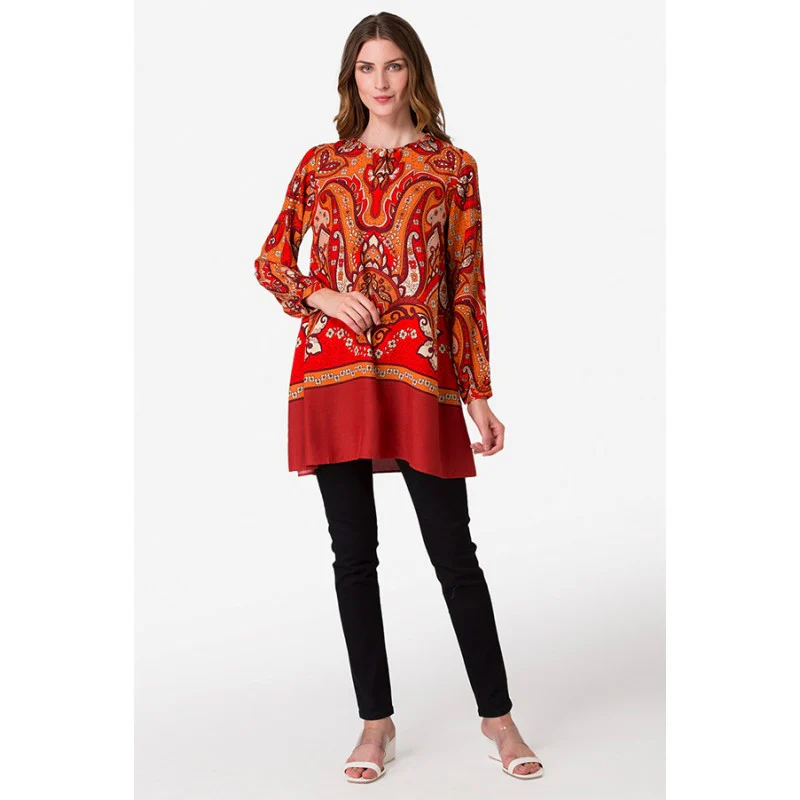 Women's Red Tunic - Image 5
