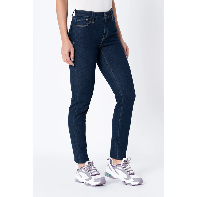 Women's Rinse Blue Skinny Jeans - Image 2