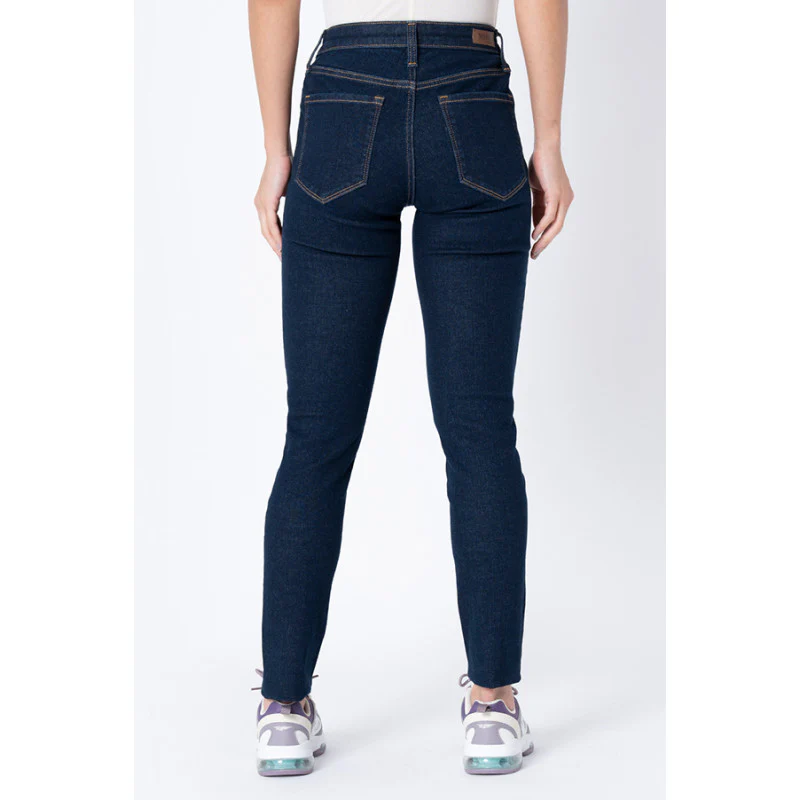 Women's Rinse Blue Skinny Jeans - Image 3