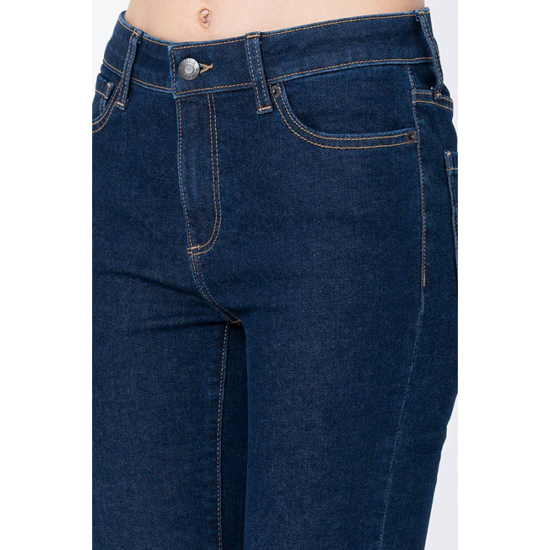 Women's Rinse Blue Skinny Jeans - Image 4
