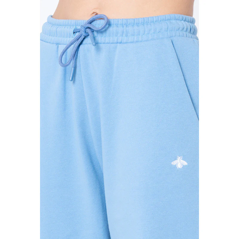 Women's Slate Blue Solid Jogger - Image 4
