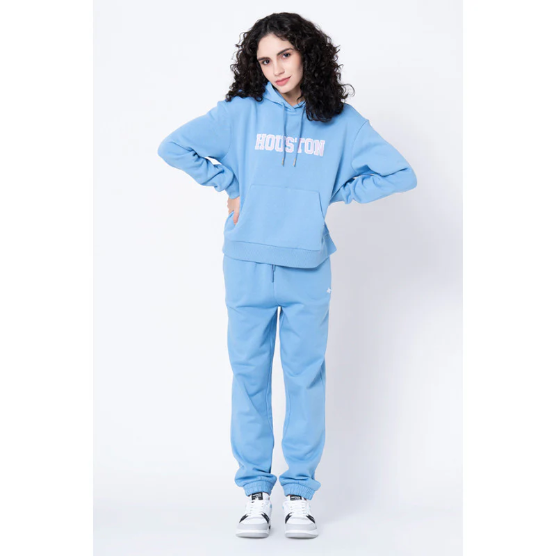 Women's Slate Blue Solid Jogger - Image 5
