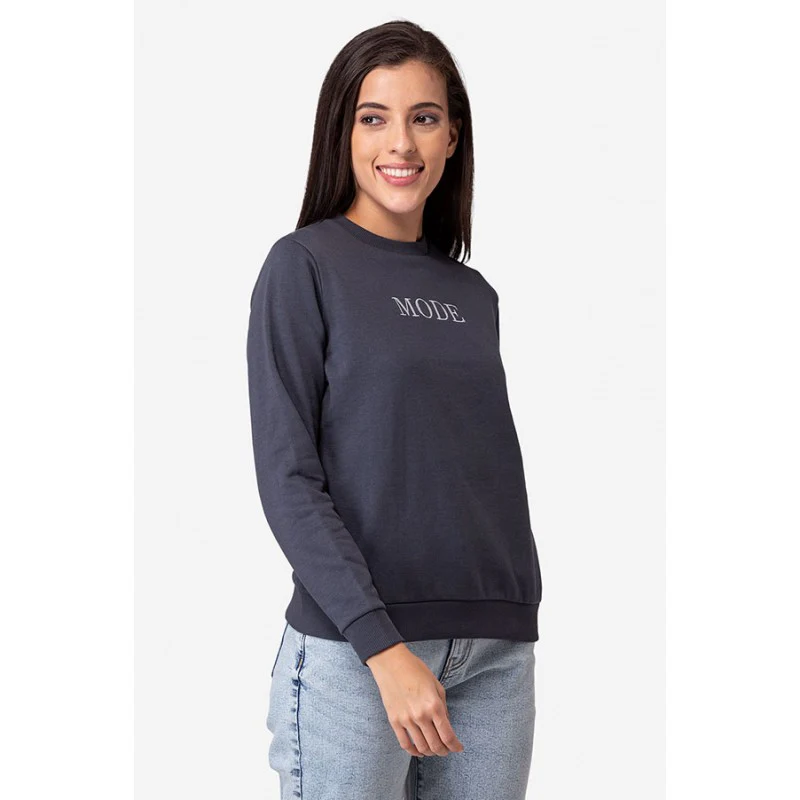 Women's Space Grey Sweatshirt - Image 3
