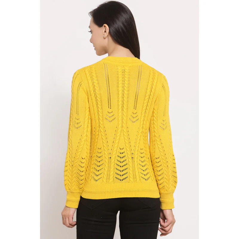 Women's Yellow Sweater - Image 2