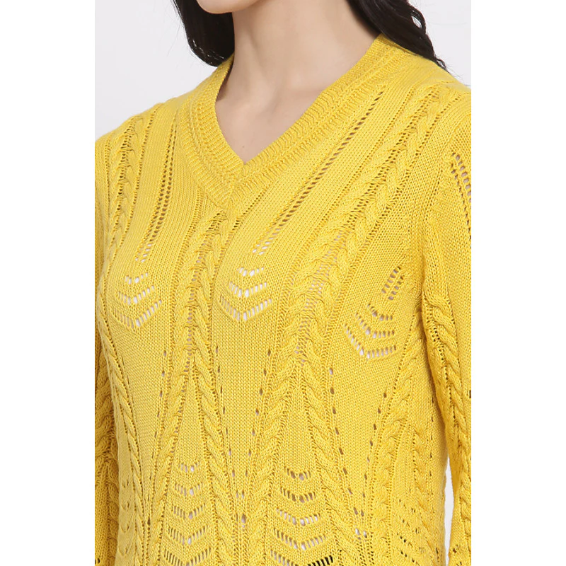Women's Yellow Sweater - Image 5