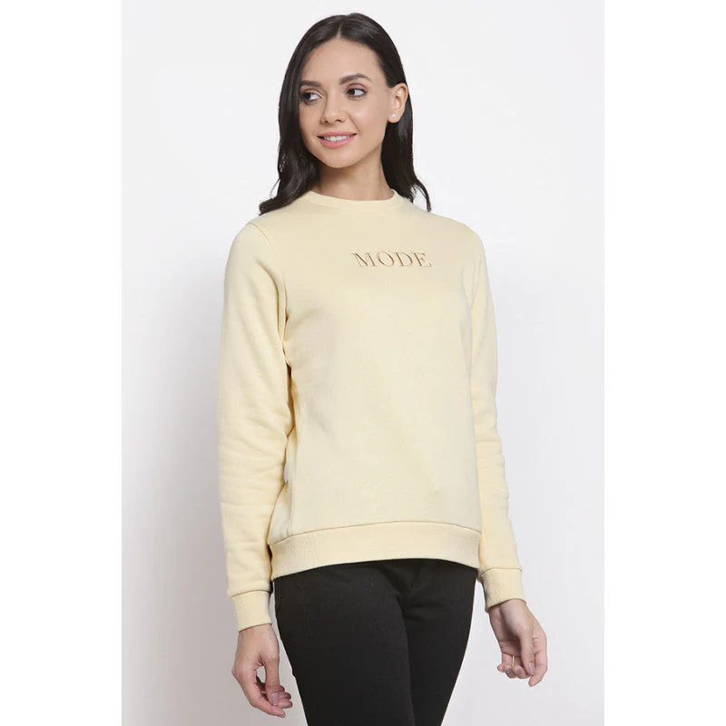 Women's Yellow Sweatshirt - Image 3
