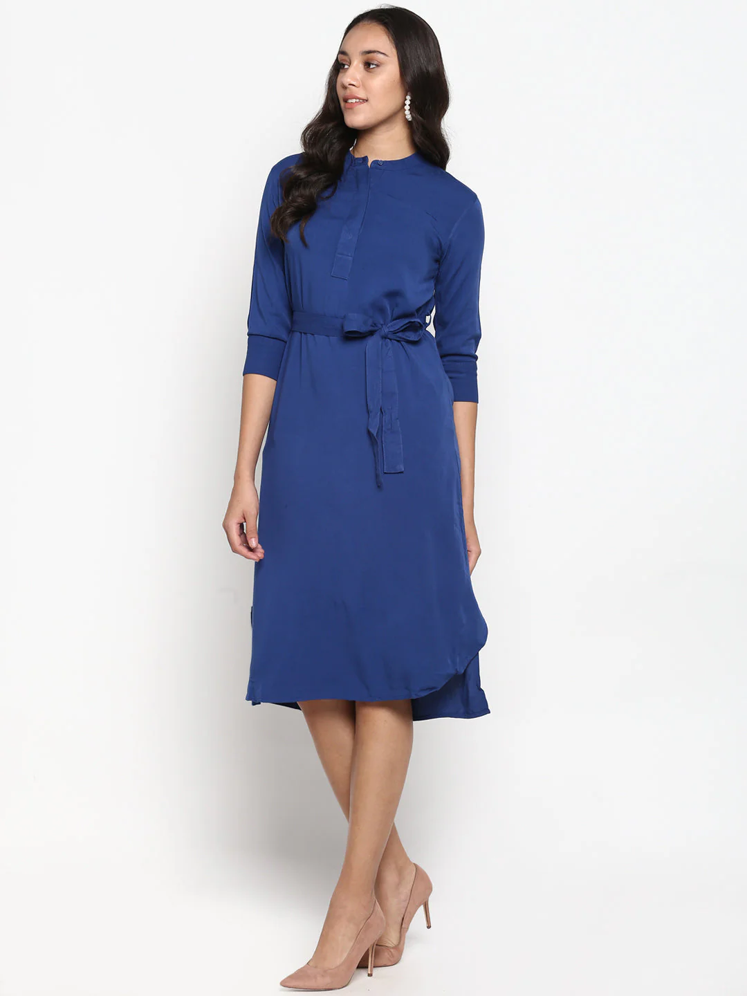 Dresses for Women in Navy Blue | Casual One Piece Dress - Image 3
