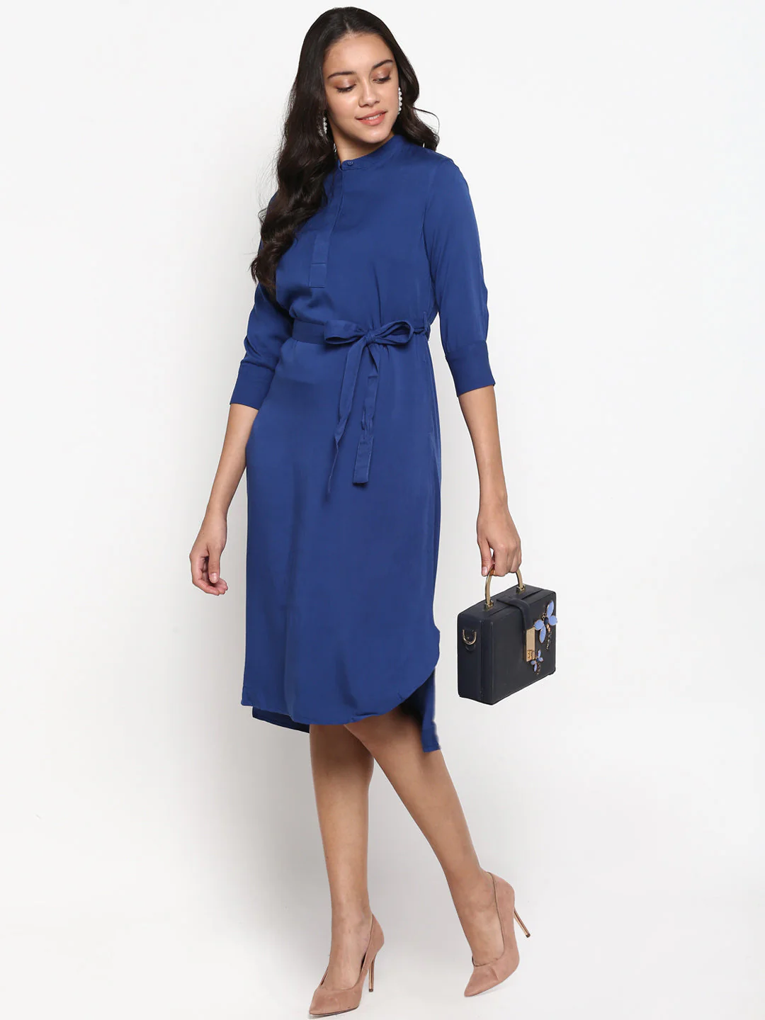 Dresses for Women in Navy Blue | Casual One Piece Dress - Image 5