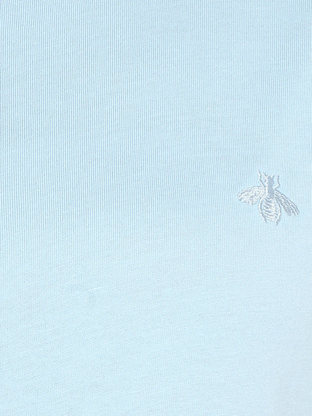 T-Shirt for Women in Pastel Blue | Cotton Round Neck T Shirt - Image 8