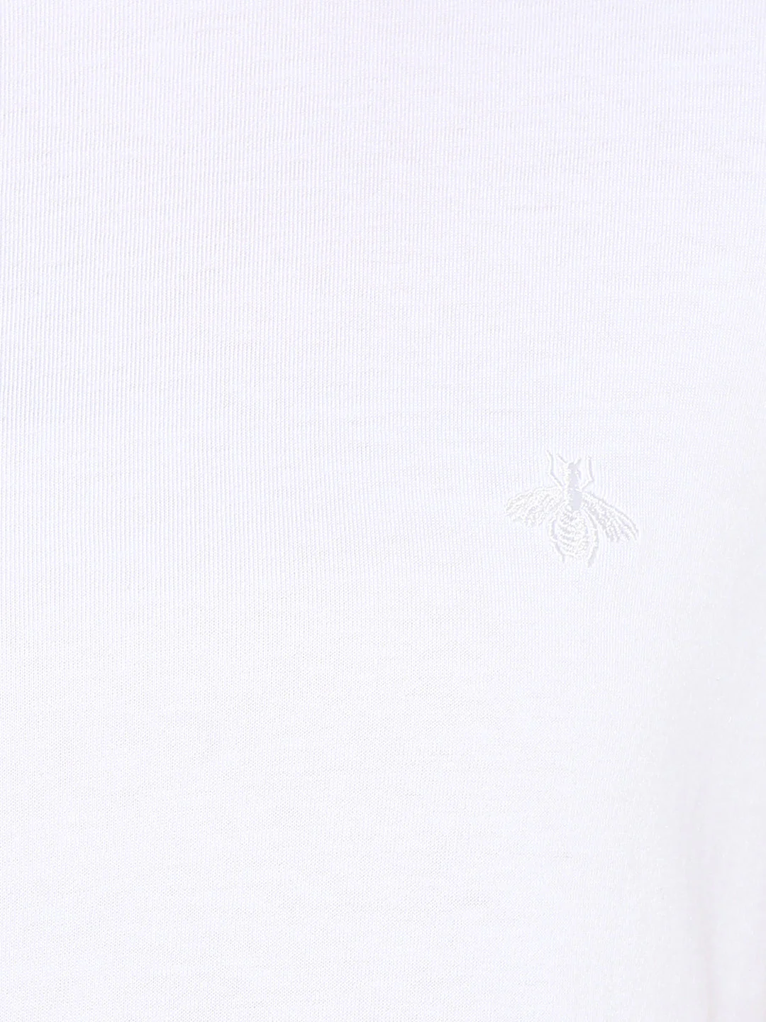 T-Shirt for Women in White | Cotton Round Neck Half Sleeve T Shirt - Image 7