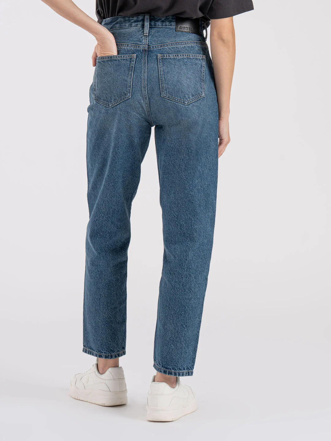 Mom Fit Denim Jeans for Women - Image 3