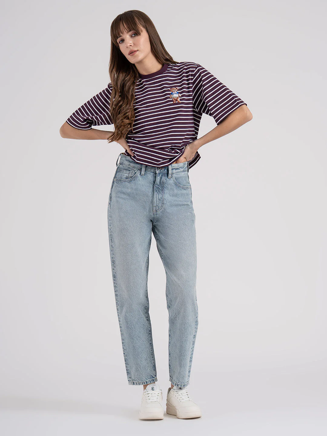 Mom Fit Denim Jeans for Women - Image 5
