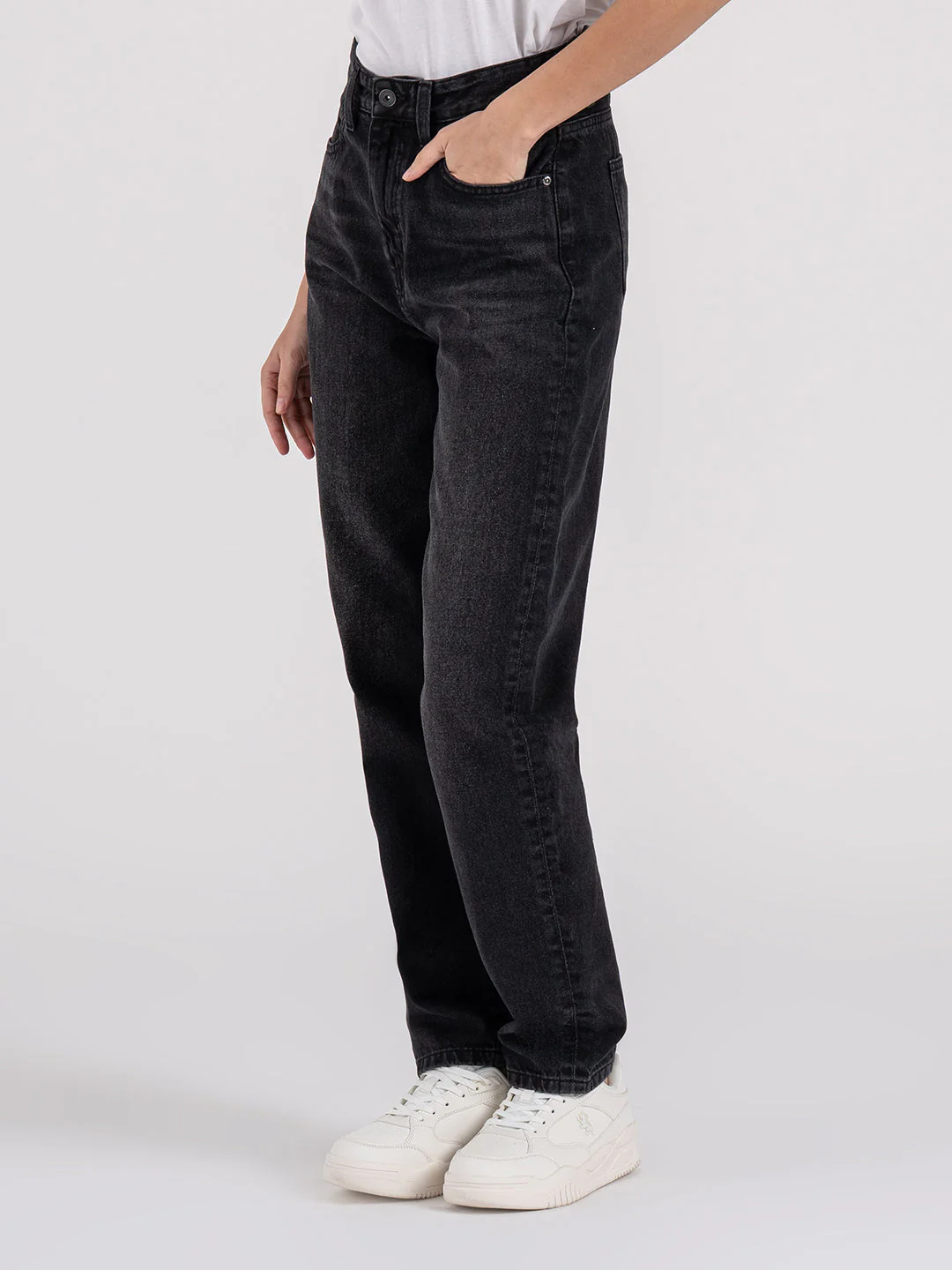 Mom Fit Denim Jeans for Women - Image 2