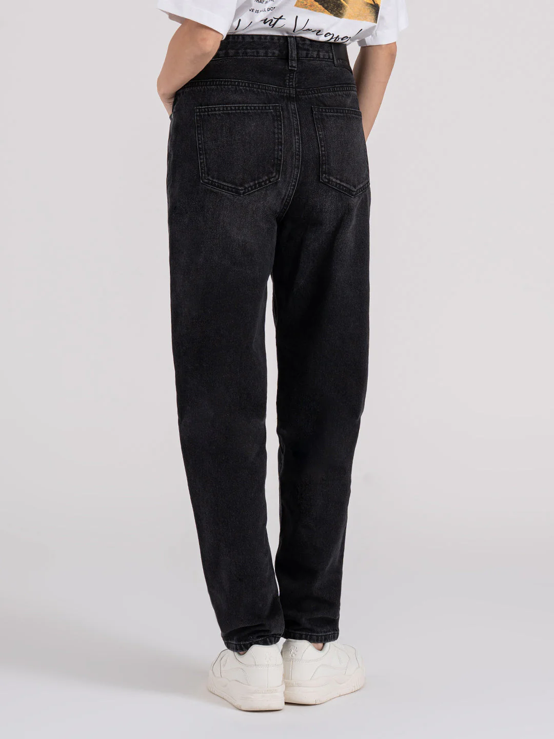 Mom Fit Denim Jeans for Women - Image 3