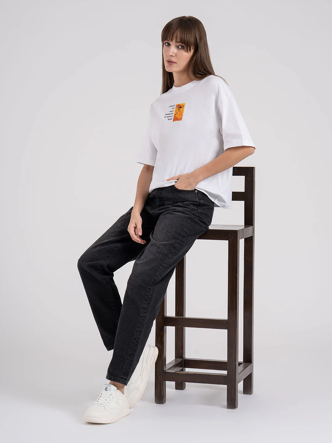 Mom Fit Denim Jeans for Women - Image 5