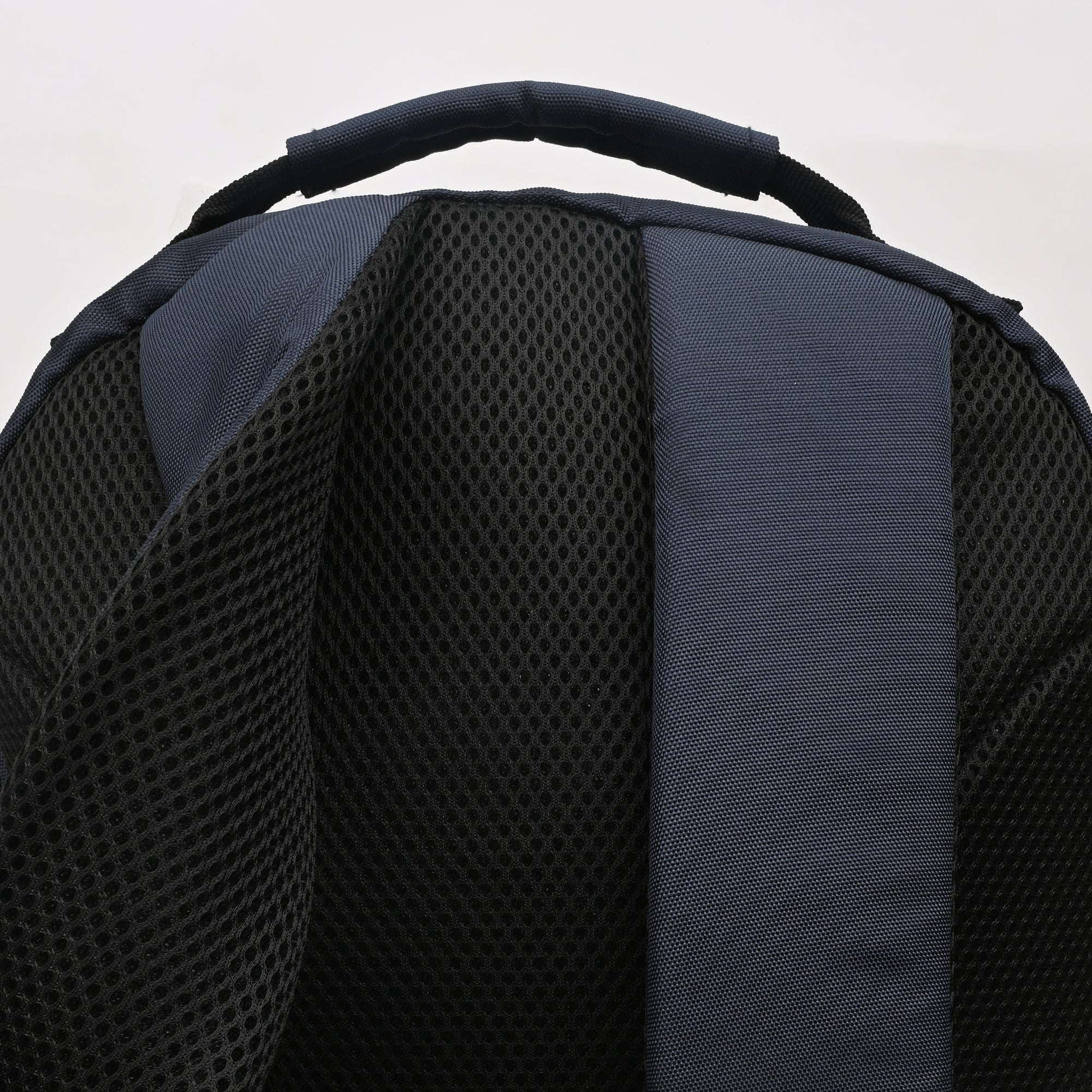 Navy Beige Unisex 23L Polyester Laptop Backpack - Image 6