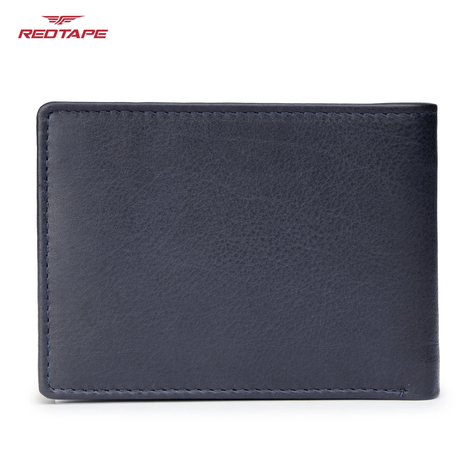 Navy Blue Genuine Leather Wallet for Men - Image 6
