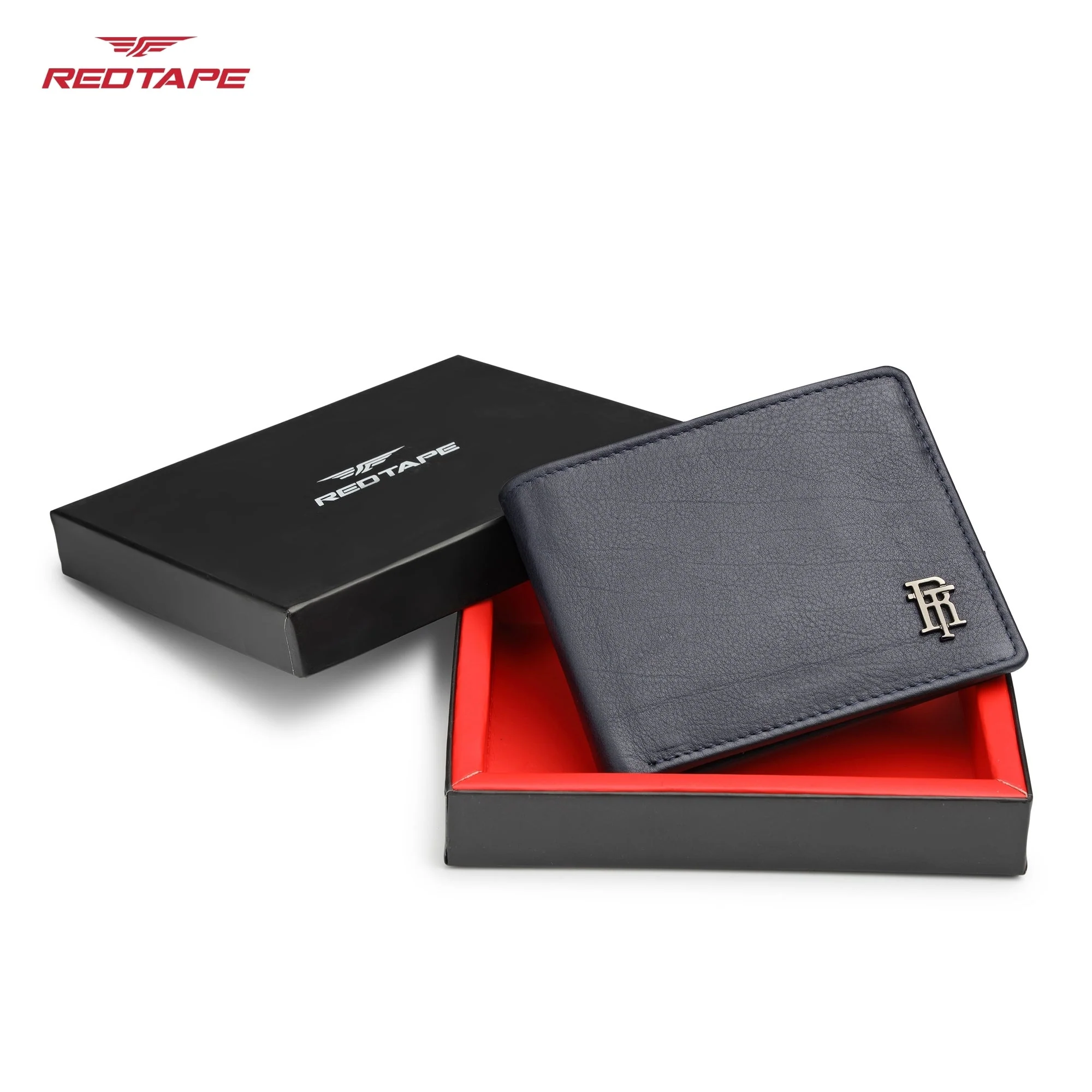 Navy Blue Genuine Leather Wallet for Men - Image 7