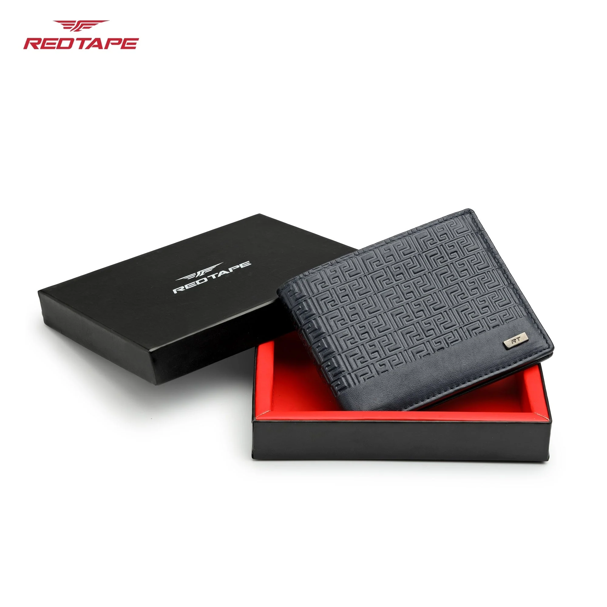 Navy Genuine Leather RFID Blocking Wallet for Men - Image 7