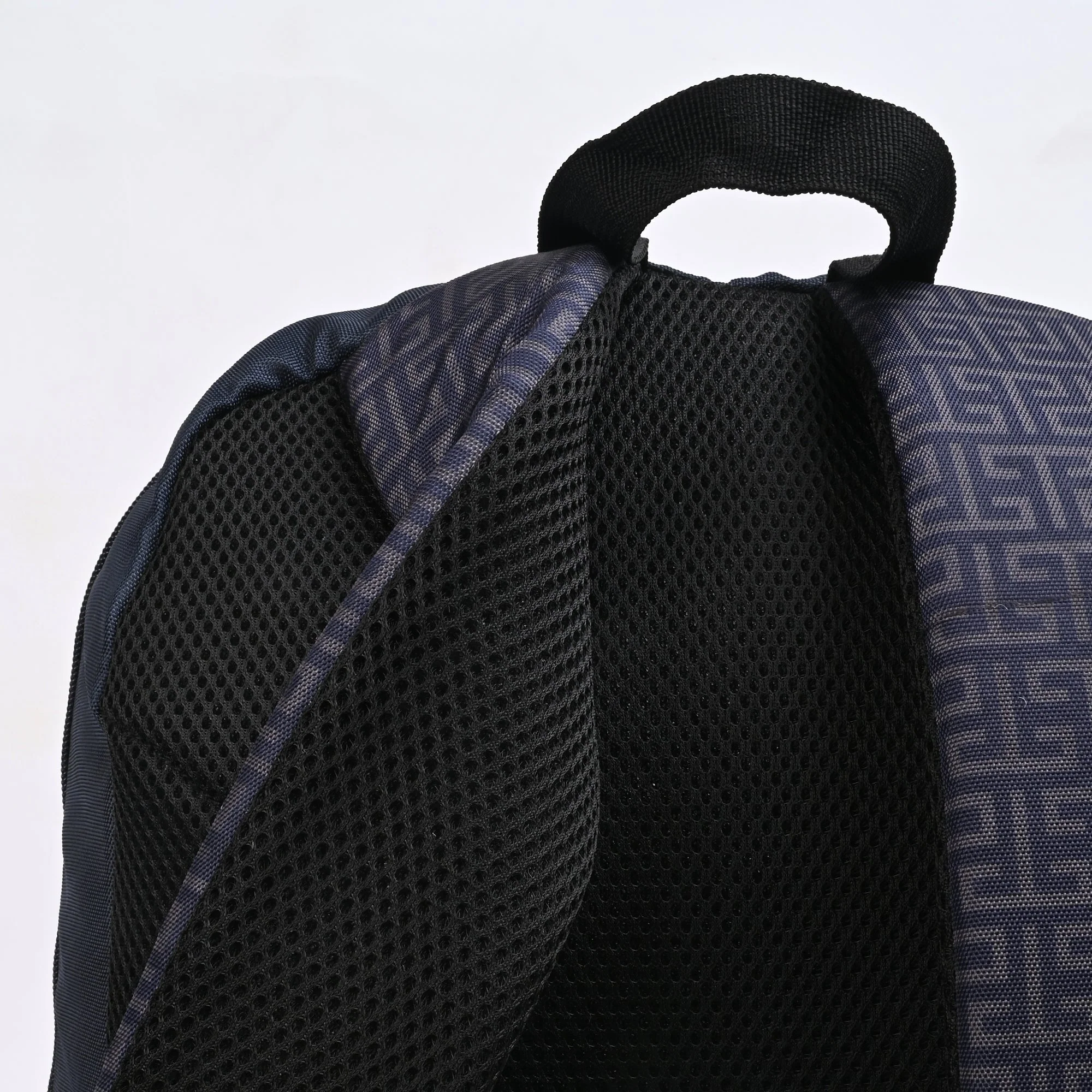 Navy Unisex 28.5L Polyester Laptop Backpack - Image 5
