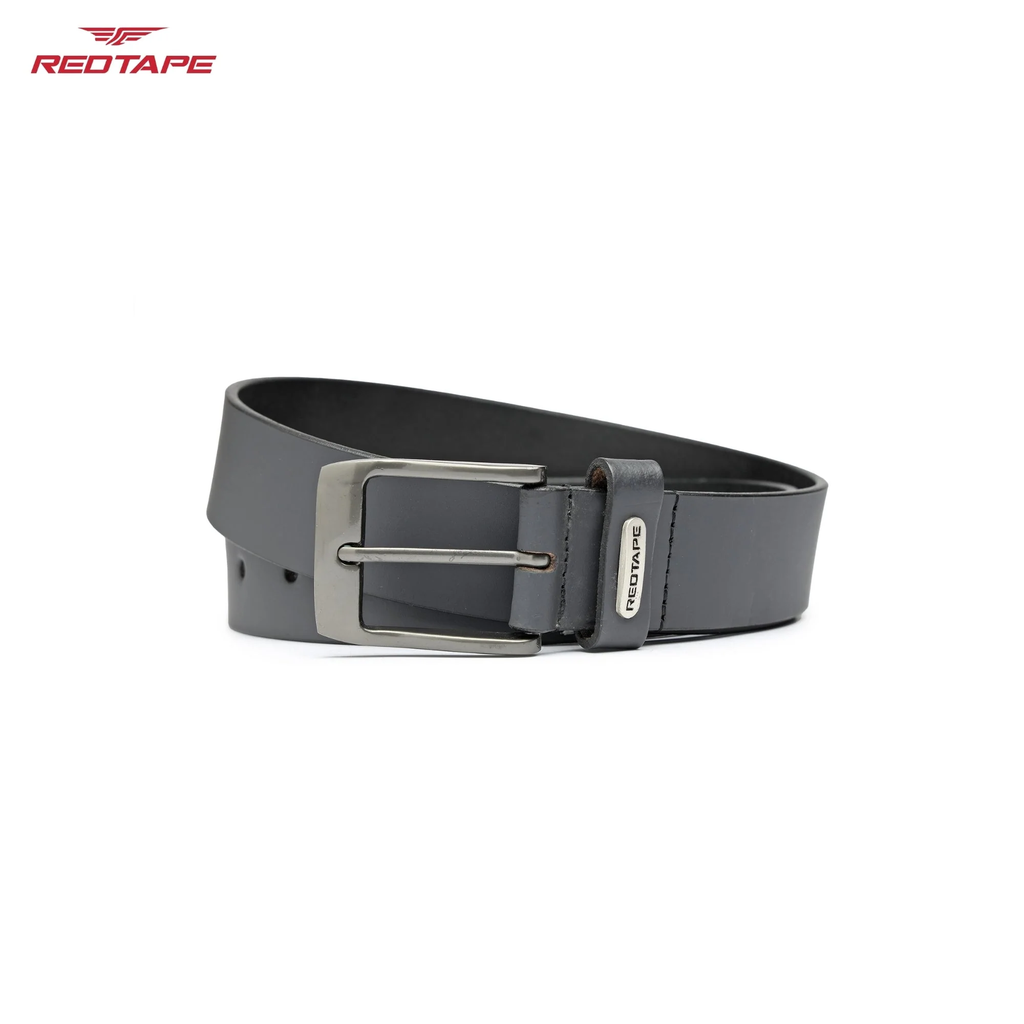 Navy Genuine Leather Belt for Men - Image 4