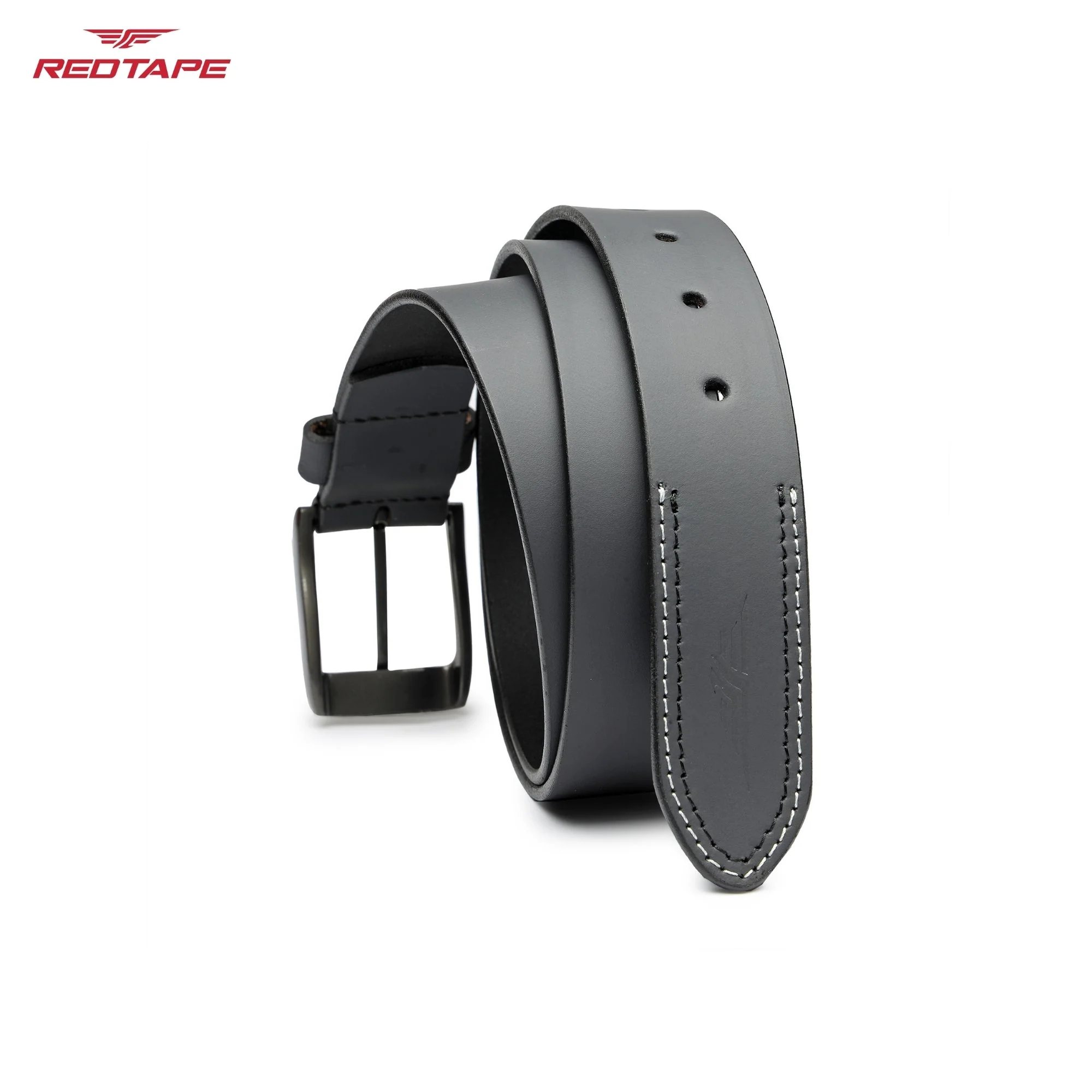 Navy Genuine Leather Belt for Men - Image 7