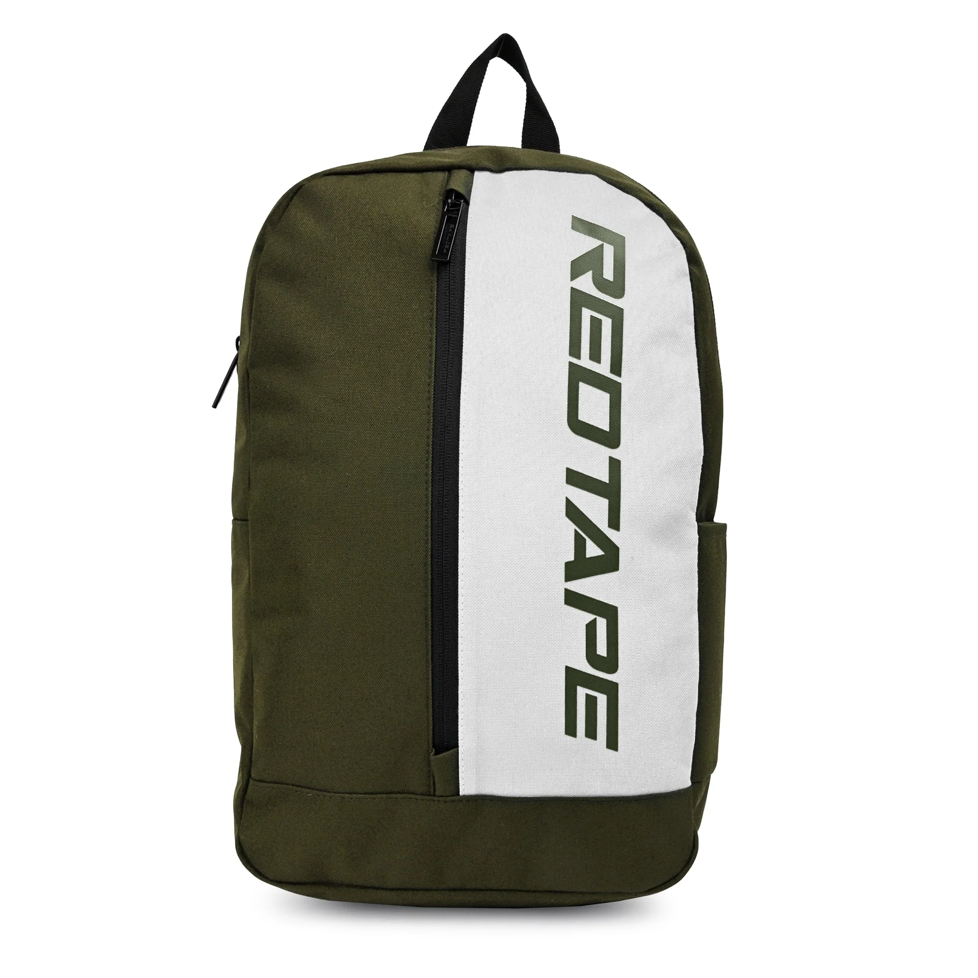 Olive Beige Unisex 19.5L Polyester Laptop Backpack - Image 4