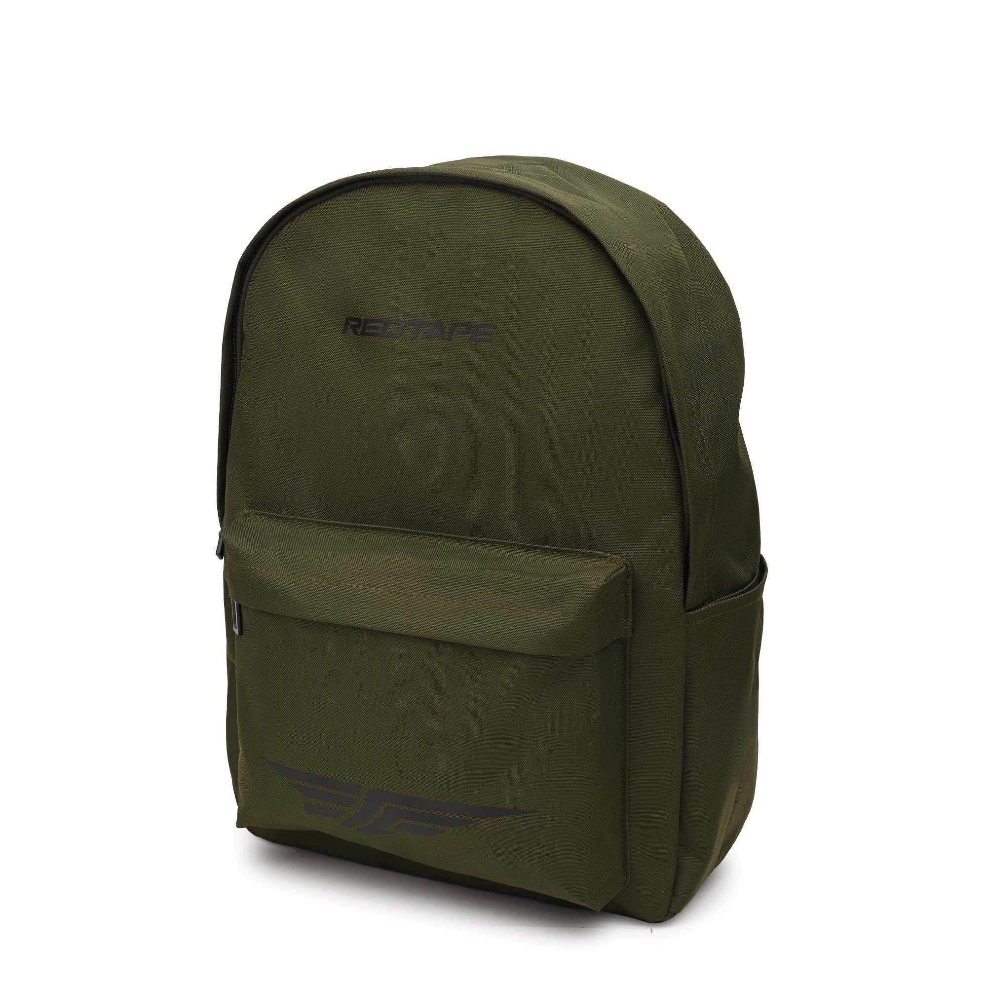 Olive Unisex 25.5L Polyester Laptop Backpack - Image 4